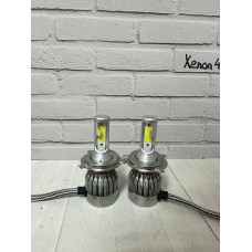 Лампа LED DLED, H4, 6000k